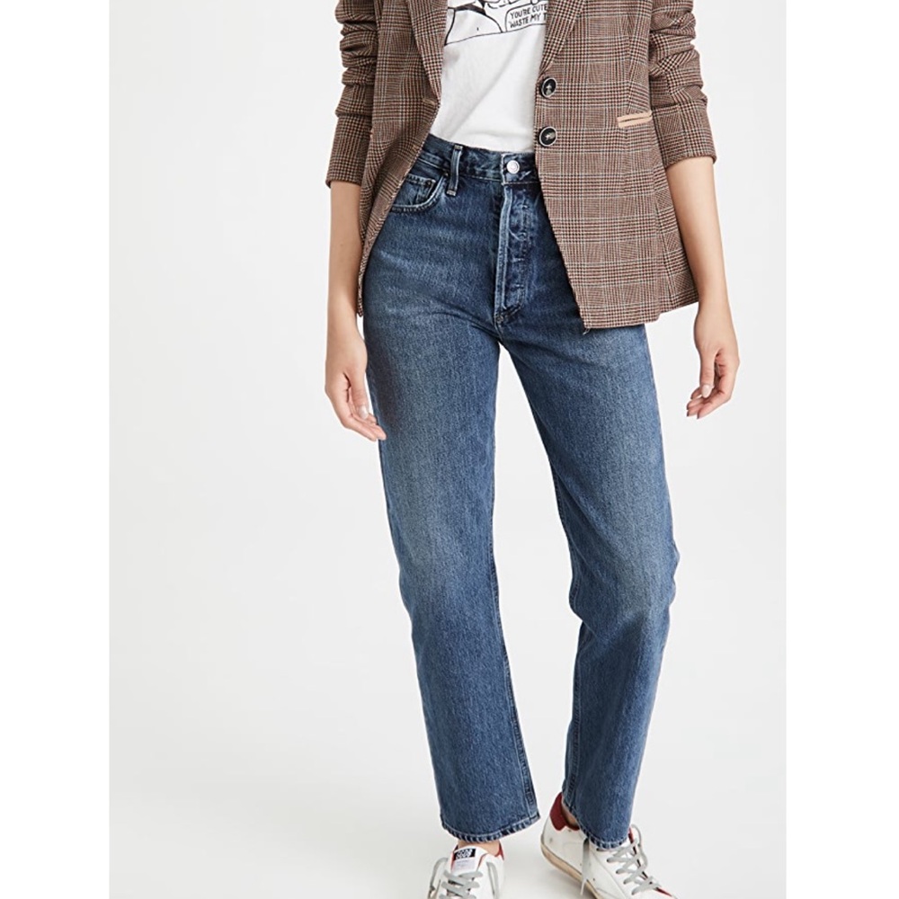 New Agolde 90’s Pinch Waist High Rise Straight